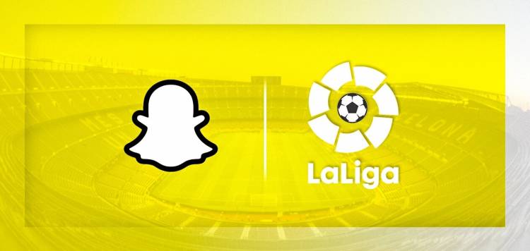 LaLiga announces its partnership with Snapchat