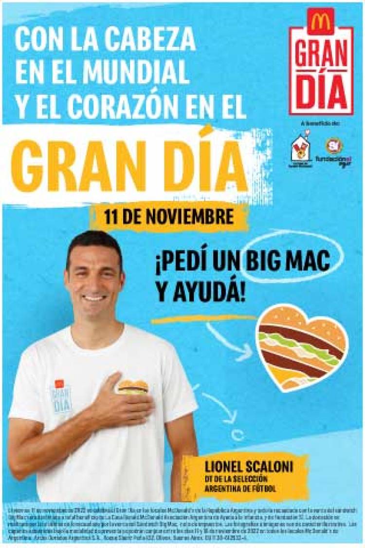 McDonald’s comienza la preventa para Gran Día