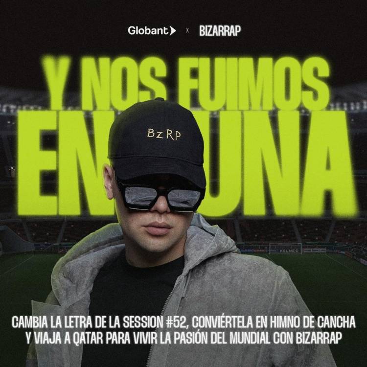 Globant y Bizarrap se unen para llevarte a la Copa del Mundo