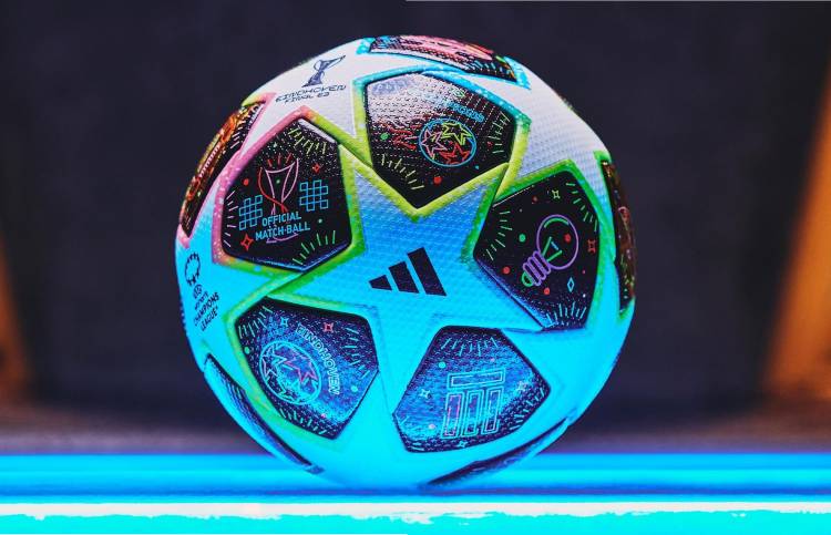 Adidas presented the ball for the UEFA Women's Champions League