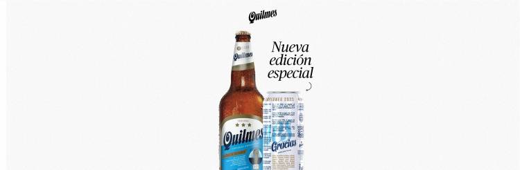 Campeones: Quilmes lanza una edición especial para homenajear a Argentina campeón del mundo