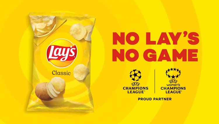 Lionel Messi stars in the commercial for Lay's, sponsor of the Champions League