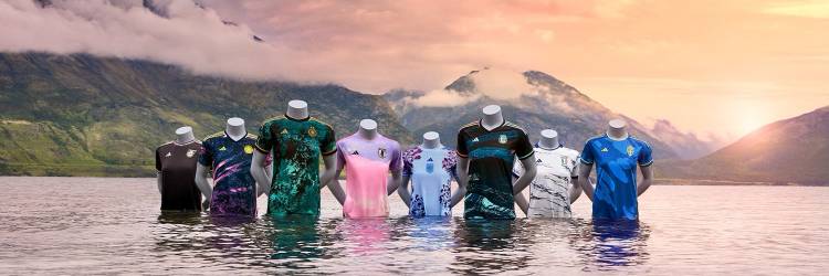 Adidas lanzó nuevas camisetas para sus seleccionados femeninos, inspiradas en la naturaleza