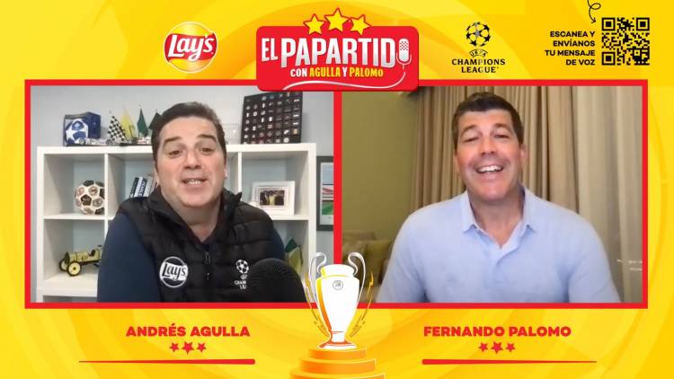 In the Papartido, Palomo and Agulla analyzed the first leg of the UEFA UCL quarterfinals