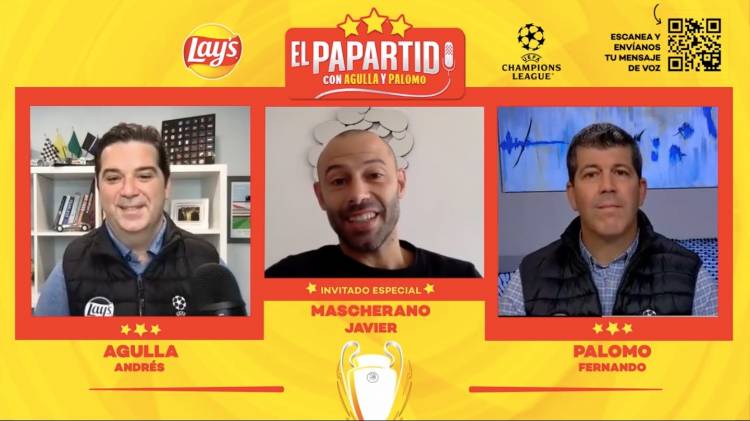 En el Papartido, Javier Mascherano palpitó las semifinales de UEFA Champions League