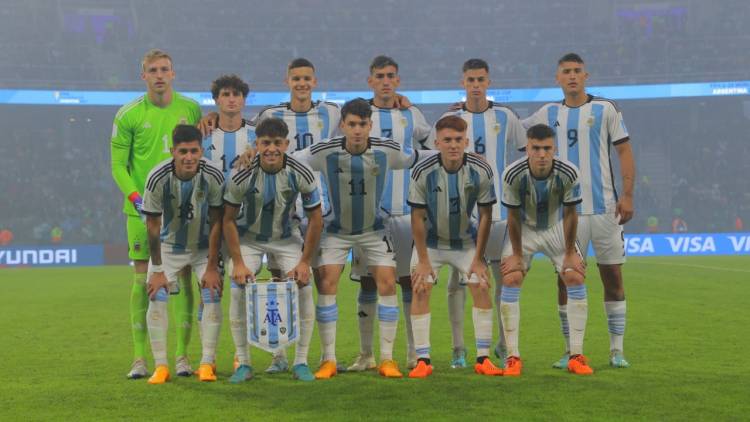 The brands with which the Argentines of the sub-20 play