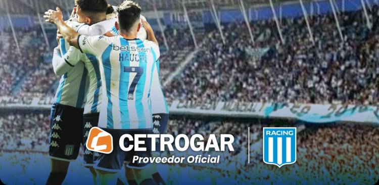 Cetrogar, nuevo proveedor oficial de Racing Club