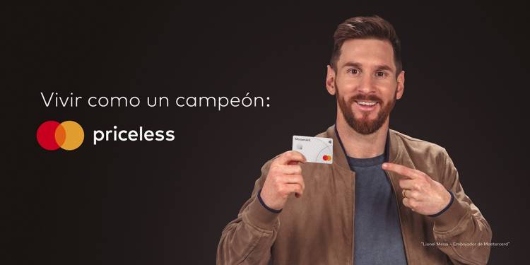 Mastercard presentó su tarjeta Sin Contacto junto a Leo Messi