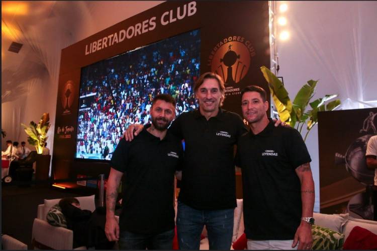 CONMEBOL Sudamericana and CONMEBOL Libertadores had the presence of their Legends