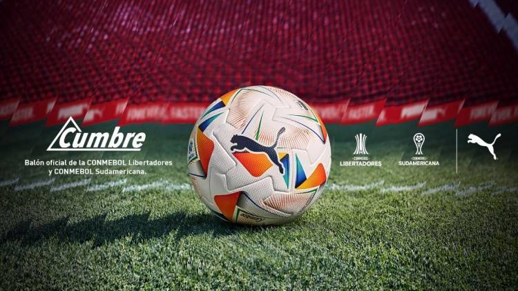 CONMEBOL y PUMA presentan el nuevo balón Cumbre