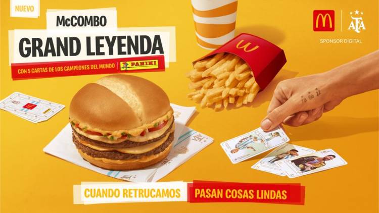 McDonald's presenta la nueva “Grand Leyenda”