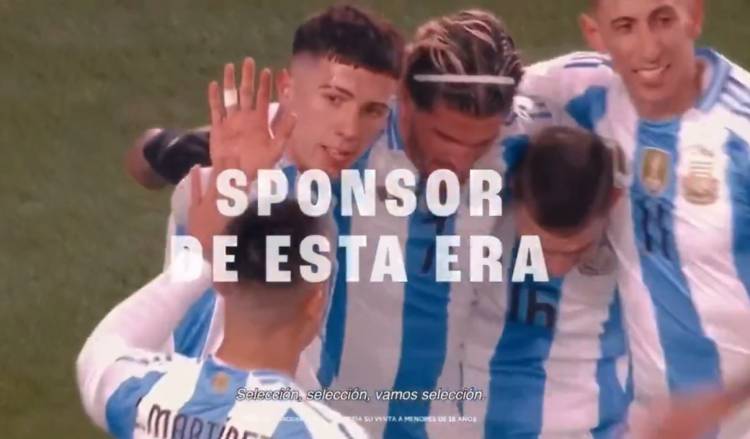 Schneider acompaña a la selección argentina en la Copa América con un nuevo comercial