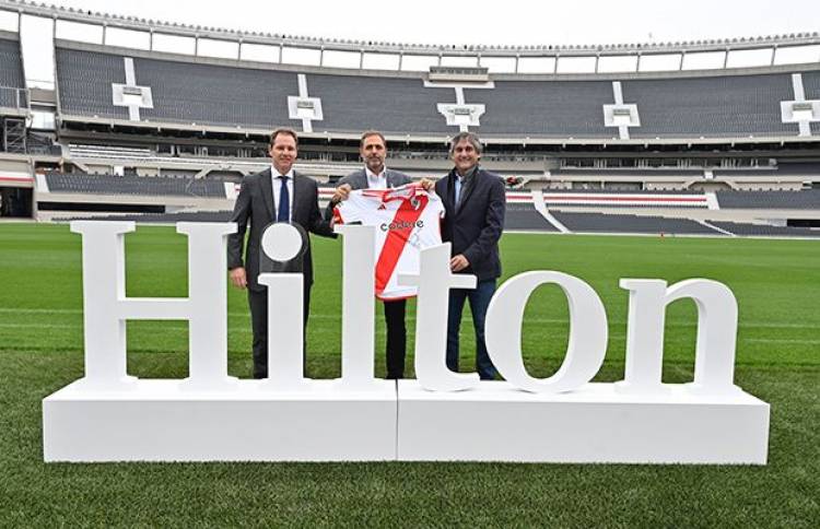 Hilton y River Plate anunciaron una nueva alianza