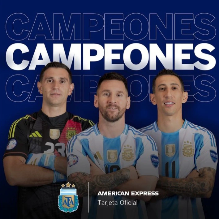 Brands That Congratulated Messi and the Argentine National Team for the CONMEBOL Copa América