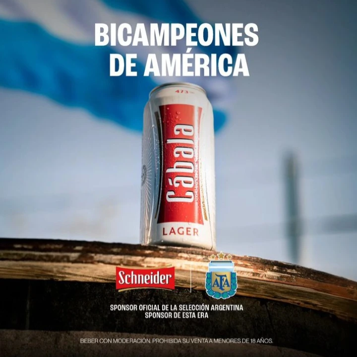 Brands That Congratulated Messi and the Argentine National Team for the CONMEBOL Copa América