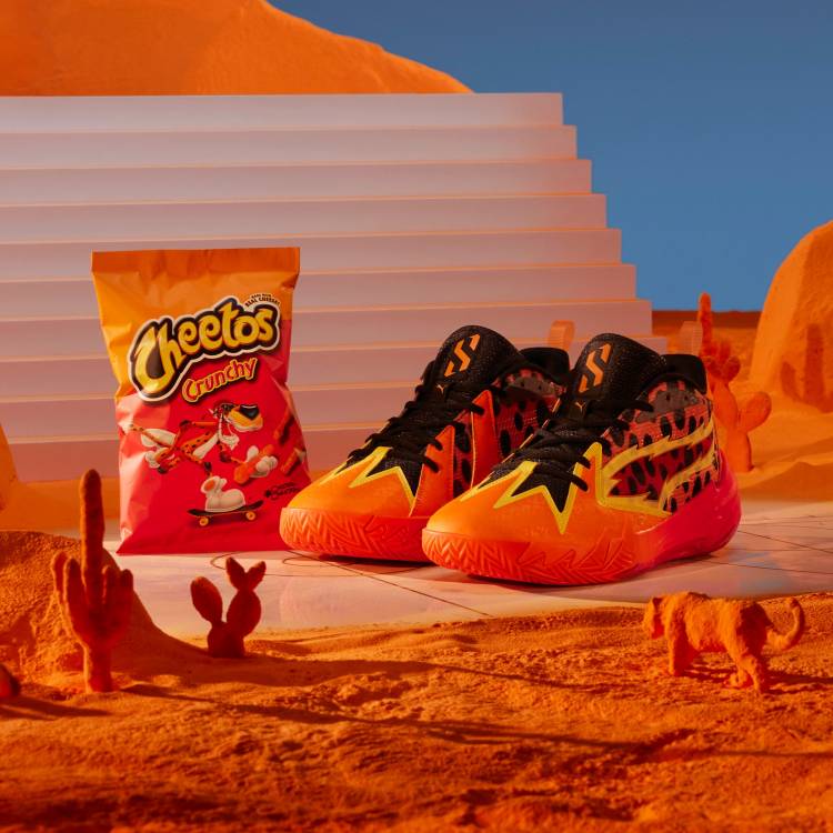 Puma reveló las nuevas zapatillas “Scoot Zeros x Cheetos”