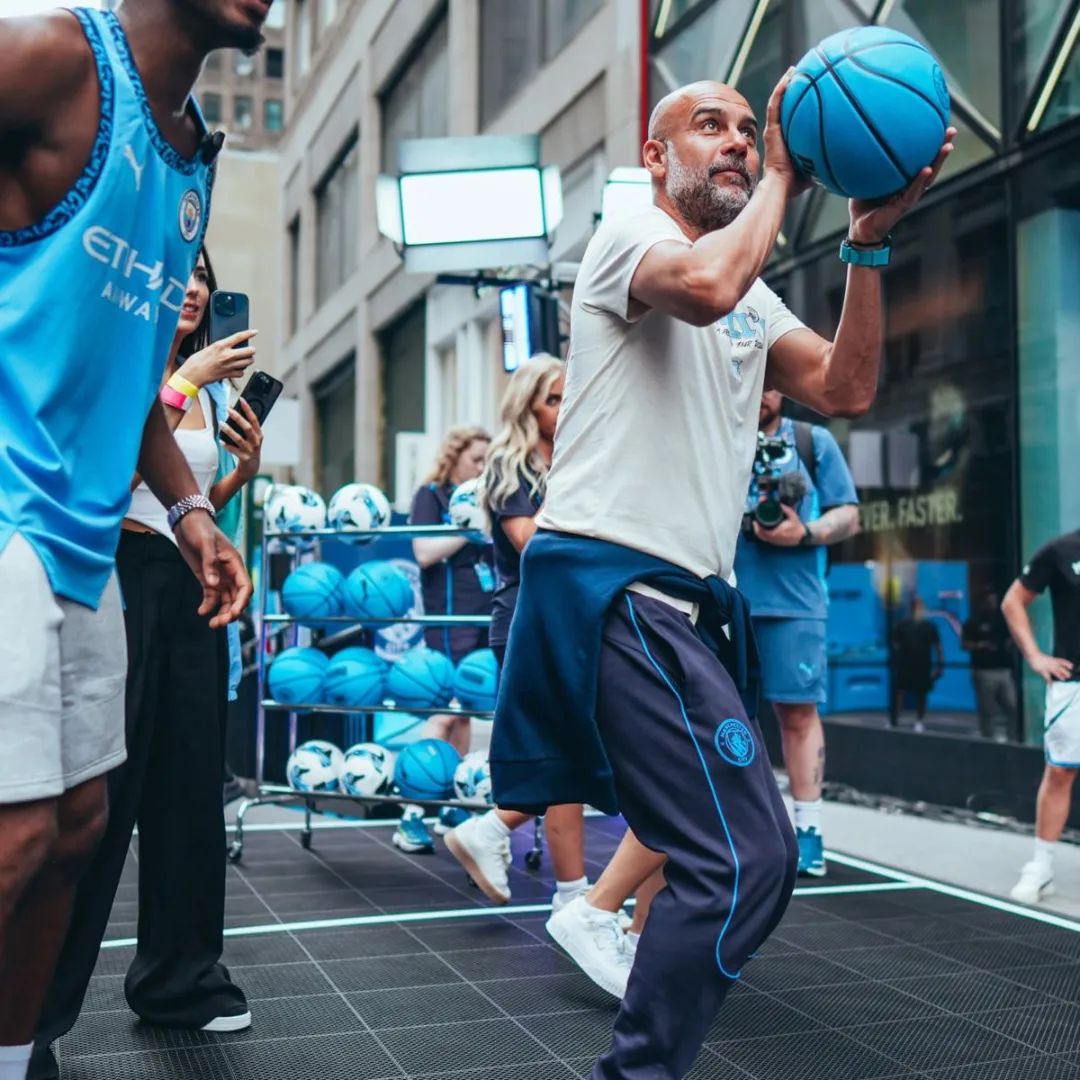 Manchester City and PUMA Celebrate the Launch of the New Third Kit with a Special Event in the USA