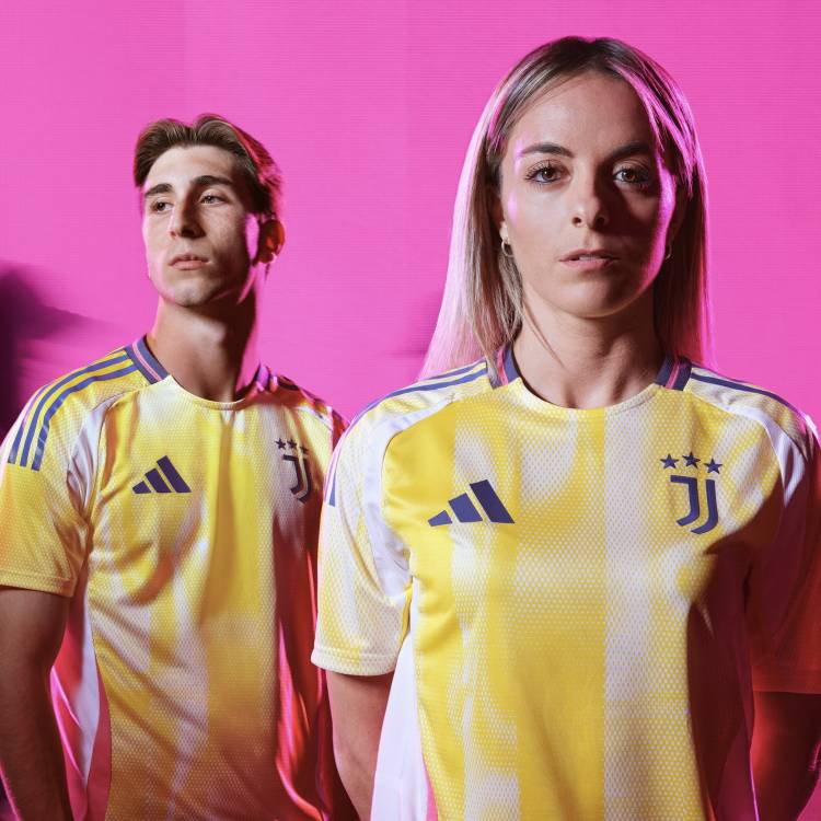 Adidas presentó la nueva camiseta alternativa de Juventus