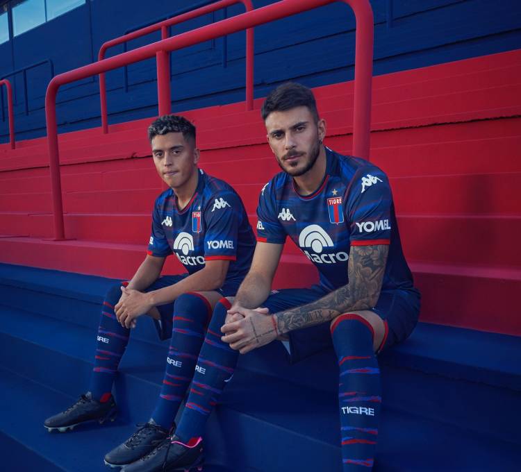 Kappa presenta la nueva camiseta altermativa de Tigre