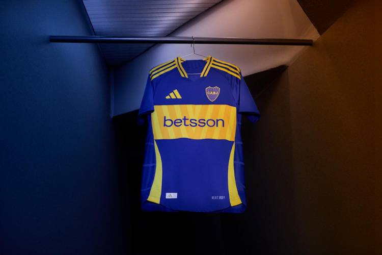 Adidas presentó la nueva camiseta titular de Boca Juniors