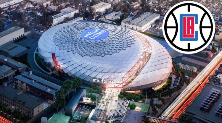 Los Ángeles Clippers estrenan nuevo estadio futurista para la NBA