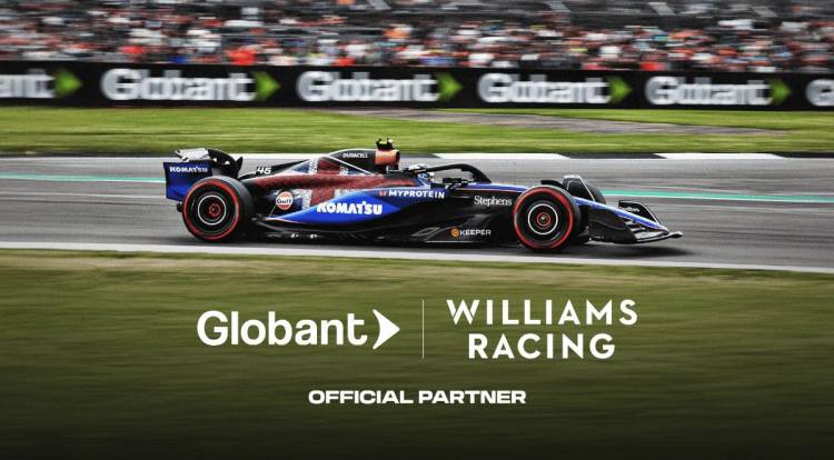 Globant Becomes Official Sponsor of Williams Racing