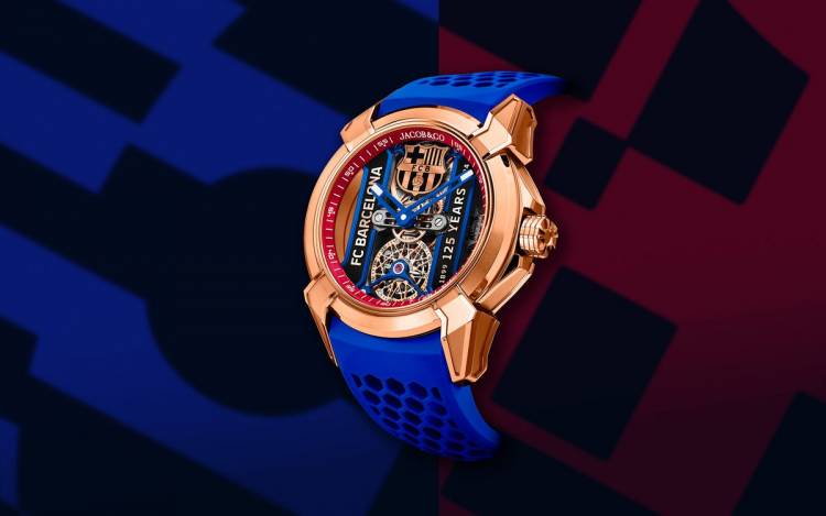 FC Barcelona y Jacob & Co lanzaron un reloj de lujo para conmemorar el 125º aniversario del club