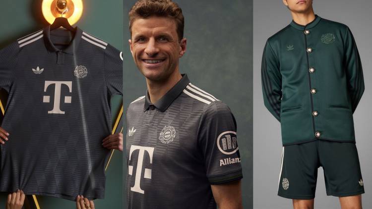  Bayern Munich presented its special Oktoberfest jersey