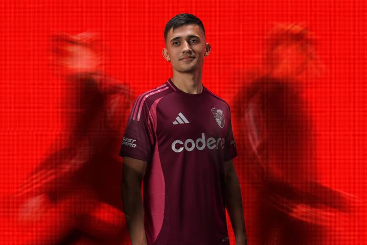 Adidas presentó la nueva camiseta alternativa de River Plate