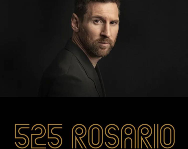 Lionel Messi lanzó su propia productora audiovisual llamada “525 Rosario”