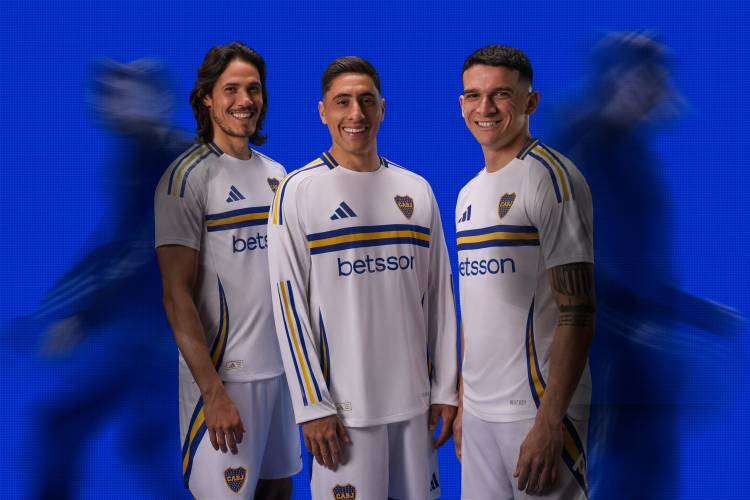 Adidas presentó la nueva camiseta alternativa de Boca Juniors