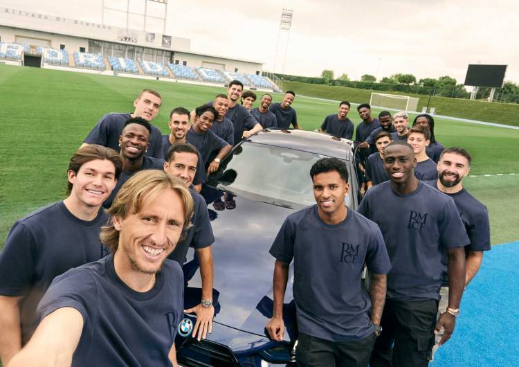 BMW le regaló autos híbridos a los jugadores de Real Madrid