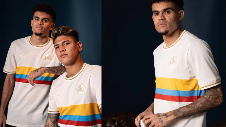 The Colombian national team and Adidas have launched a commemorative jersey for the 100th anniversary of the Colombian Football Federation