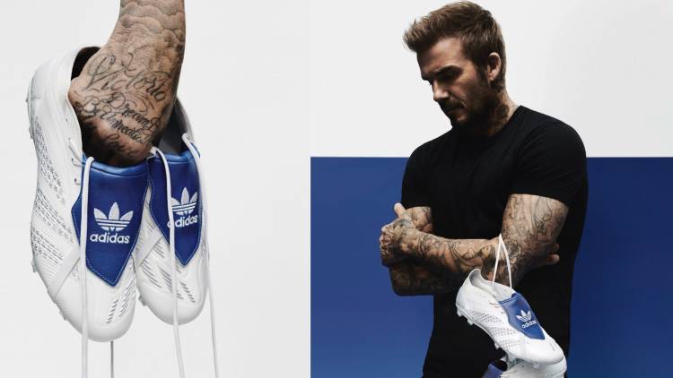 David Beckham y Adidas lanzaron unos botines edición limitada