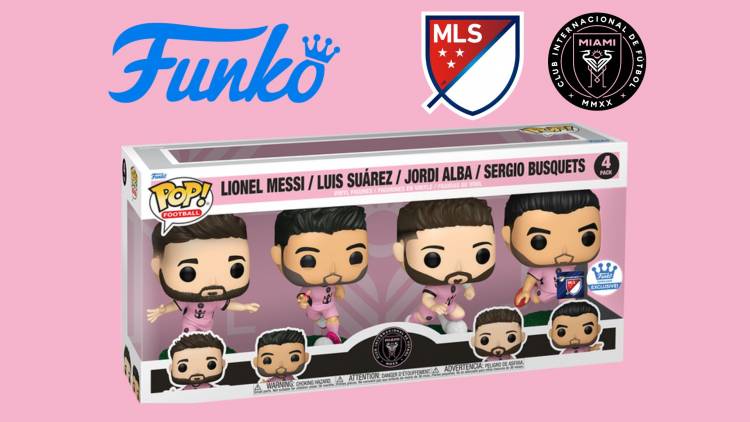 Funko Pop! presents an exclusive collection of Inter Miami stars