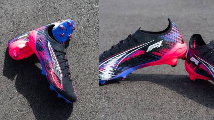  Puma launched a special edition boot inspired by the Las Vegas Grand Prix