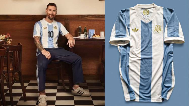  Adidas Unveils Special Jersey for Argentina's National Team