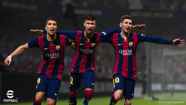 La mítica “MSN” se vuelve a juntar en eFootball 2025