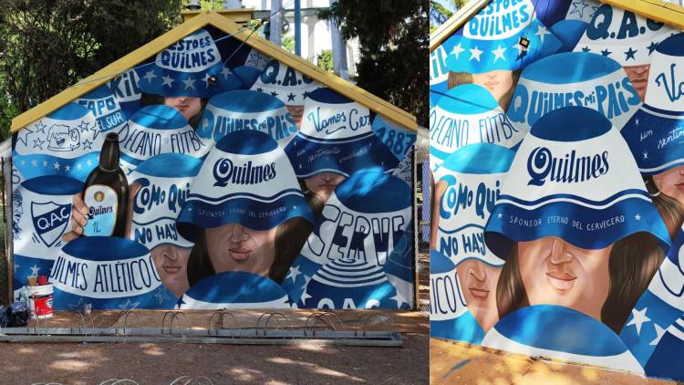 Cerveza Quilmes le rinde homenaje a los hinchas de Quilmes