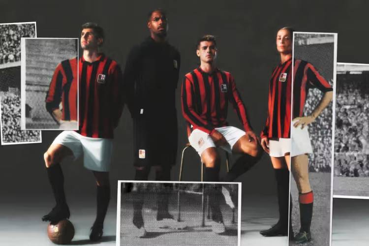 Puma unveiled a collection for AC Milan’s 125th anniversary