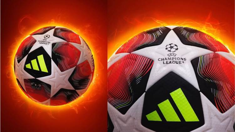 Adidas presentó la nueva pelota de la Champions League