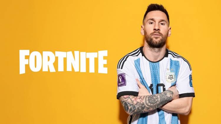  Leo Messi llega al mundo de Fortnite