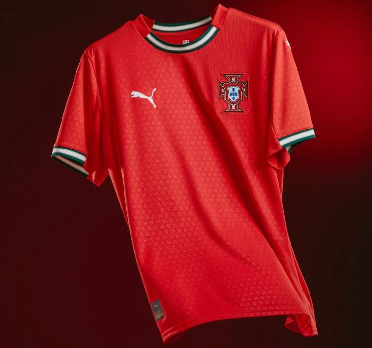 Puma presentó la nueva camiseta de la selección portuguesa