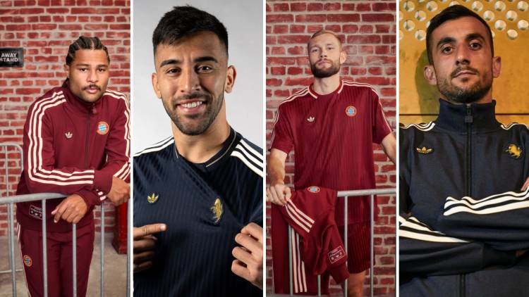 Adidas presentó colecciones retro para Juventus y Bayern Munich