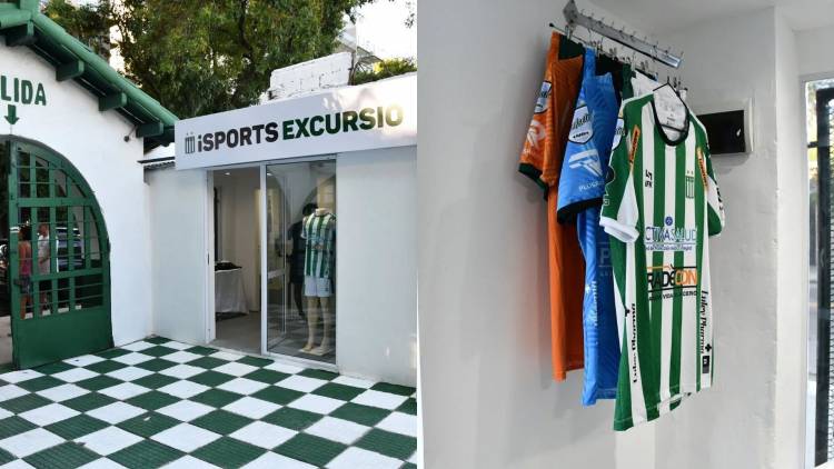 Excursionistas inauguró su primera tienda oficial