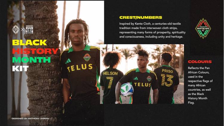 Adidas celebrates “Black History Month” with a special jersey in MLS