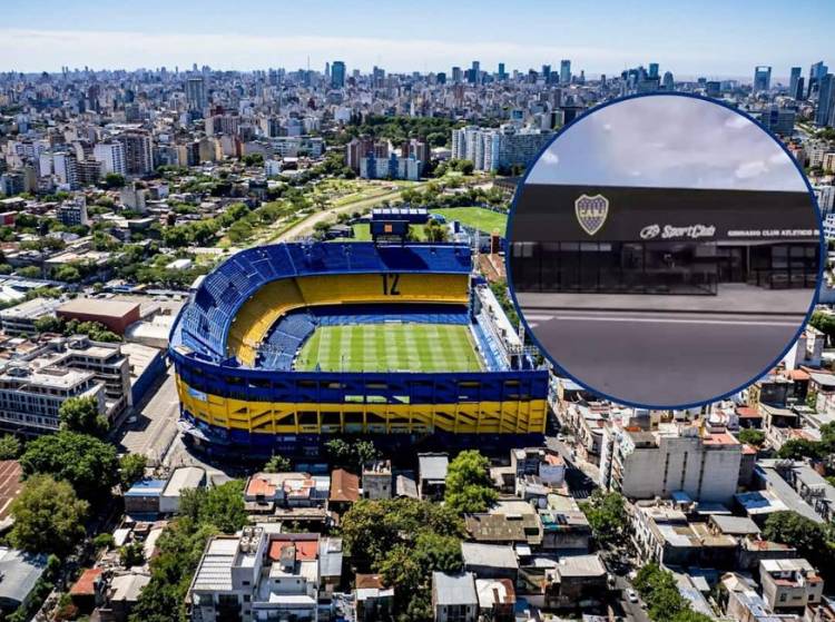 Boca Juniors and SportClub team up to build a gym in front of La Bombonera