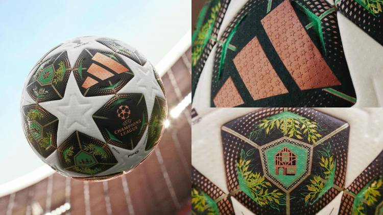 Adidas presentó el nuevo diseño de la pelota de la UEFA Champions League