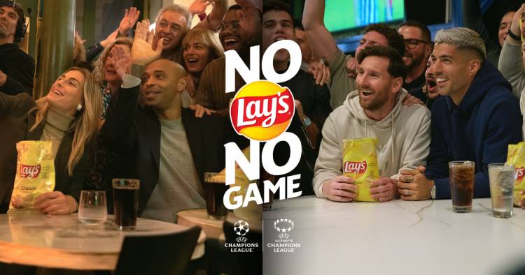 Lionel Messi y Luis Suárez protagonizan la nueva publicidad de Lay’s para la UEFA Champions League