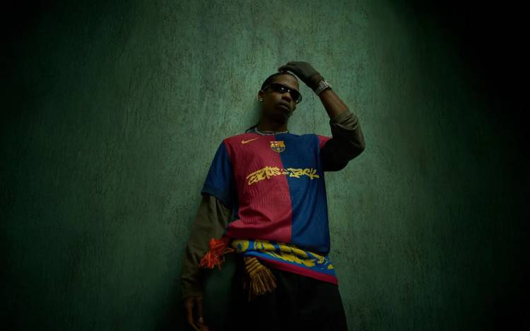 Spotify activates its sponsorship with FC Barcelona alongside Travis Scott